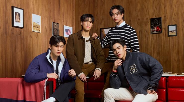 Η TOMMY HILFIGER υποδέχεται τους T-Wave , Fourt, Gemini, Phuwin και Pond, στην οικογένεια του Brand