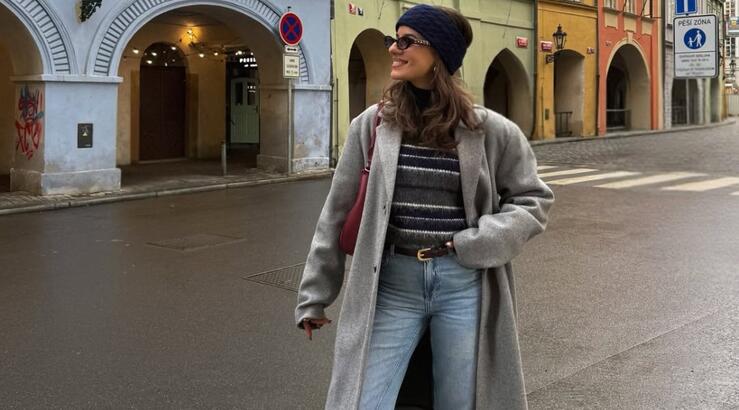 Τα γιορτινά καρό νύχια που επέλεξε η Χριστίνα Αργυρού