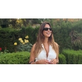 Η Κωνσταντίνα Ευριπίδου υιοθετεί το πιο elegant headpiece της σεζόν