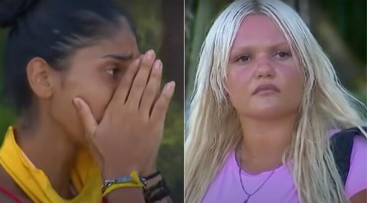 Η Εκατερίνα επέστρεψε στην ομάδα της και ενημέρωσε τους παίκτες για το νησί της εξορίας