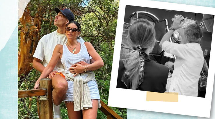 Αθηνά Οικονομάκου: Παίζει μπάσκετ με τον πατέρα του Bruno Cerella [βίντεο]