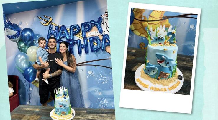 Ιωάννης Κούσουλος – Ντορίνα Αντωνίου: Γιόρτασαν τα 2α γενέθλια του γιου τους [εικόνες]