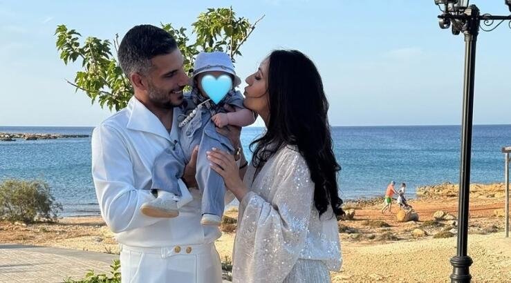 Άλκης Χρήστου - Δέσποινα Χατζηζαχαρία: Το φωτογραφικό άλμπουμ της βάφτισης του γιου τους που δημοσίευσαν