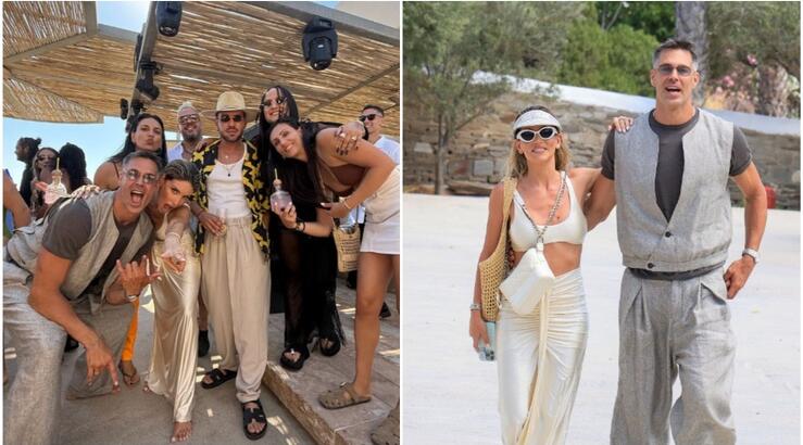 Oικονομάκου - Cerella: Eικόνες από το pre-wedding party τους - Ποιοι Κύπριοι είναι καλεσμένοι;