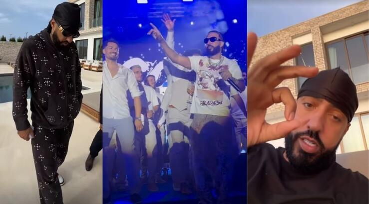 O super star French Montana βρέθηκε στην Πέγεια και ξετρελάθηκε με τις ομορφιές της [βίντεο]