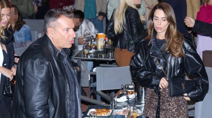 Λιάγκας – Αντωνά: Η κοινή βραδινή έξοδος του ζευγαριού [εικόνες]