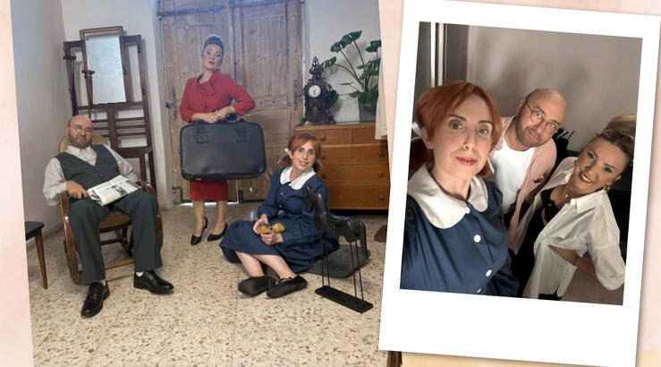 Τρυπώσαμε στα γυρίσματα του trailer της εκπομπής «Ήρθε και έδεσε» [εικόνες]