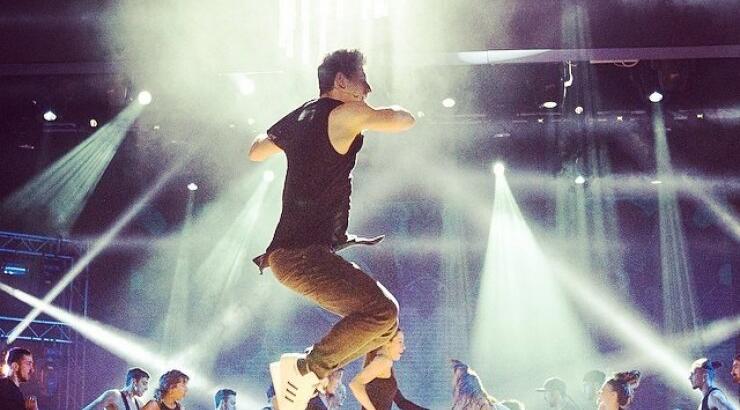 O Σάκης Ρουβάς στα "World Music Awards"