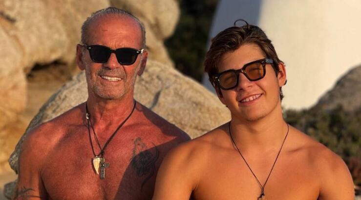 Πέτρος Κωστόπουλος: Η συγκινητική αγκαλιά στον γιο του στο αεροδρόμιο που φεύγει για σπουδές 