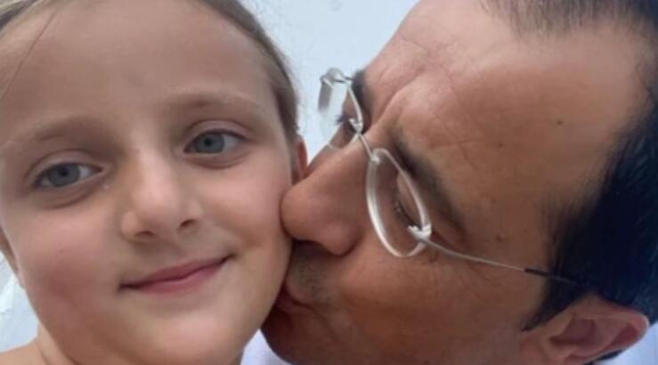 Νίκος Χριστοδουλίδης: H Σαββατιάτικη έξοδος για καφέ με την 9χρονη κόρη του, Φοίβη [εικόνα]