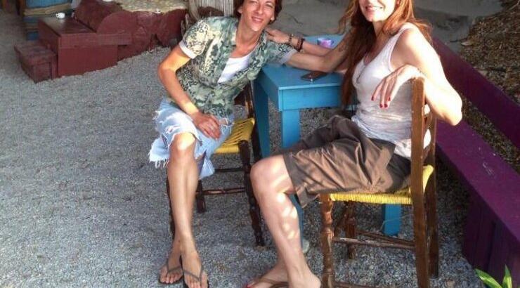 Η Άννα Βίσση στη Σκιάθο