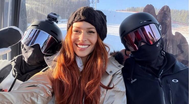 Σίσσυ Χρηστίδου: Με τους γιους της στις Γαλλικές Άλπεις [εικόνες]