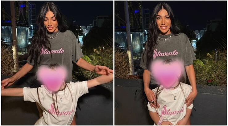 Ήβη Αδάμου για την κόρη της: «Προτιμάει πολύ τα τραγούδια του μπαμπά της. Είναι η αλήθεια»