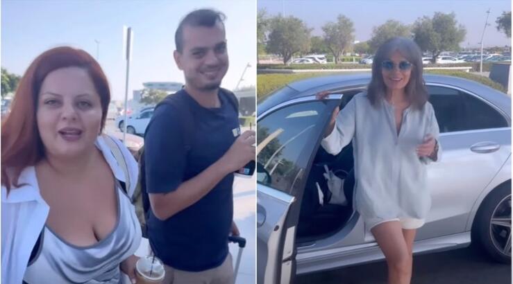 Μαριλένη - Ραφαέλος Σταύρου: Η έκπληξη που έκαναν στη μητέρα τους στο αεροδρόμιο [βίντεο]