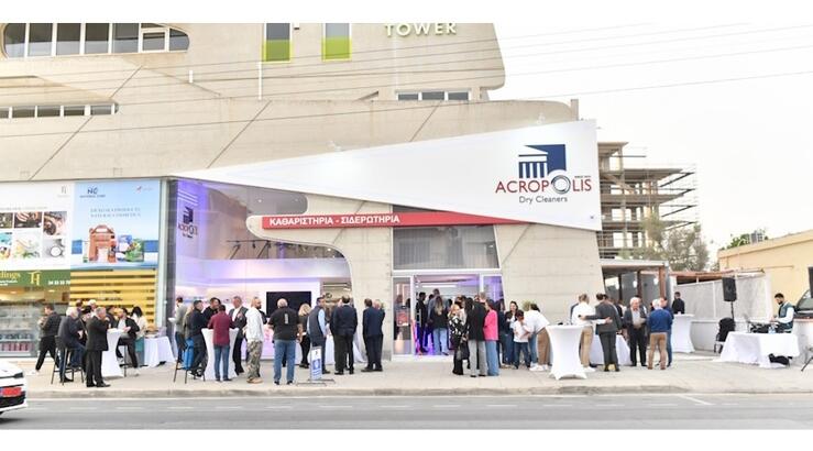 Εγκαίνια νέου καταστήματος Acropolis Dry Cleaners στη Λεωφόρο Φανερωμένης στη Λάρνακα