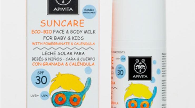 Eco-Bio Γαλάκτωμα για Πρόσωπο και Σώμα για βρέφη και παιδιά