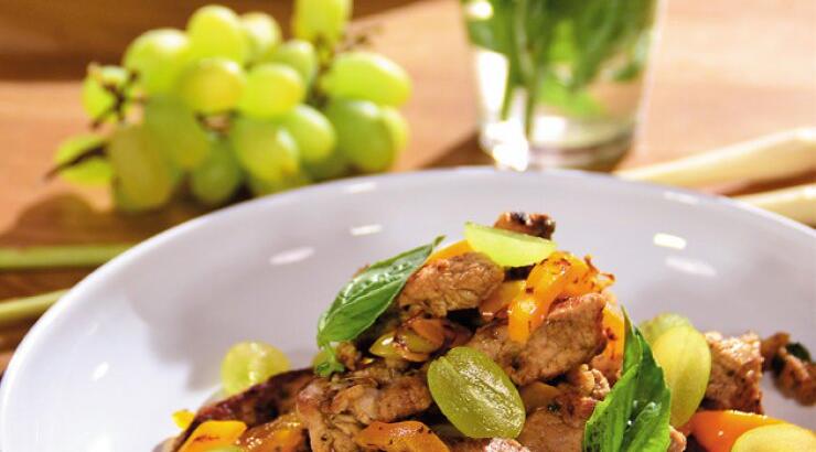 Χοιρινή λαιμού με φοινόκιο και πράσο