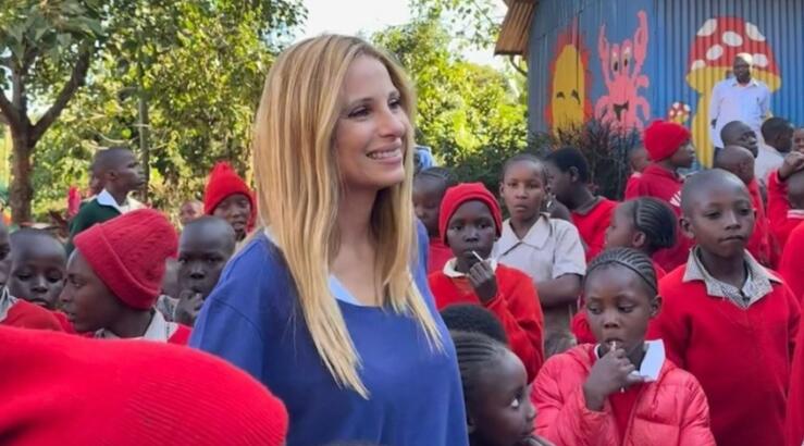Χριστιάνα Αριστοτέλους: Δημοσίευσε φωτογραφικό υλικό από την επίσκεψή της σε ορφανοτροφείο της Κένυας