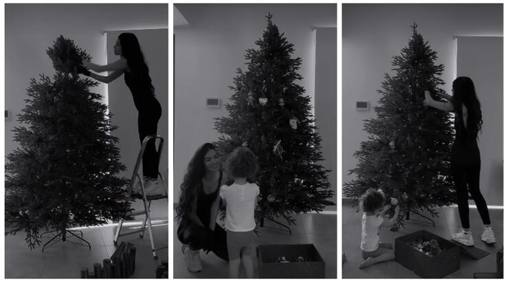 Άντρεα Κυριάκου: Στόλισε χριστουγεννιάτικα το σπίτι τους με βοηθό την κόρη της [βίντεο]