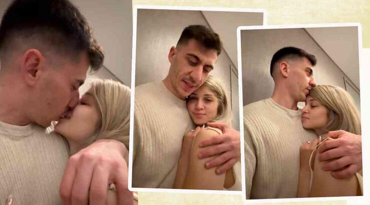 Φειδίας Παναγιώτου - Στυλιάνα Αβερκίου: Έκαναν πρόβα το φιλί που θα δώσουν στην εκκλησία [βίντεο]