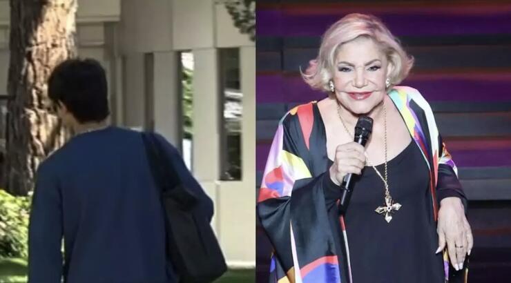 Μαρινέλλα: Ο εγγονός της την επισκέφθηκε στο νοσοκομείο [βίντεο]