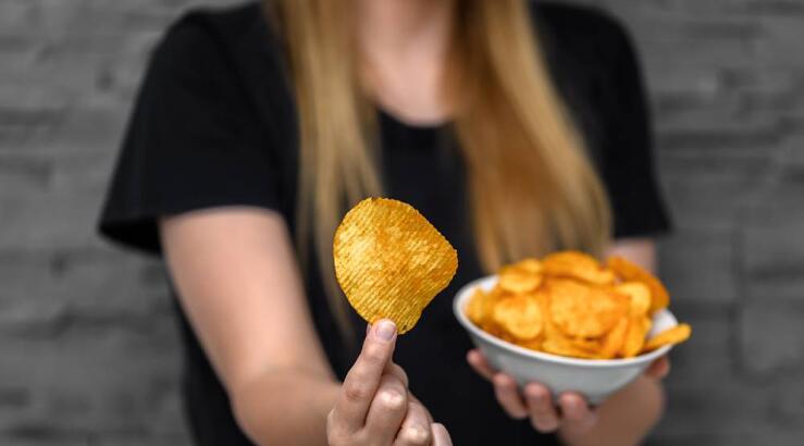 Υγιεινά πατατάκια στον φούρνο