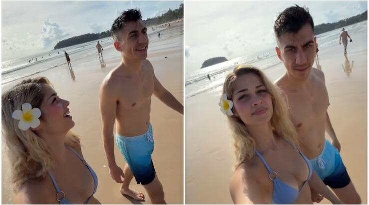 Φειδίας Παναγιώτου - Στυλιάνα Αβερκίου: Ερωτική απόδραση για δυο σε προορισμό της Ασίας  [εικόνες]