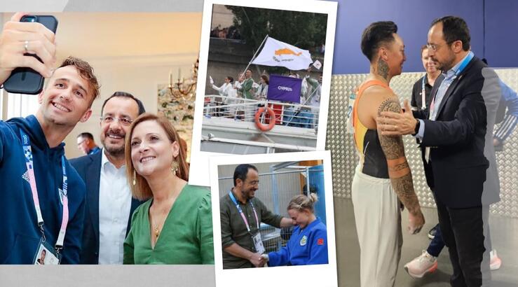 Το φωτογραφικό άλμπουμ Χριστοδουλίδη – Καρσερά στους Ολυμπιακούς του Παρισιού [εικόνες & βίντεο]