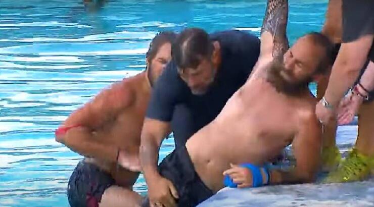 "Survivor All Star: Παρολίγον πνιγμός για τον Κώστα Αναγνωστόπουλο - Σε πανικό οι συμπαίκτες του [βίντεο]