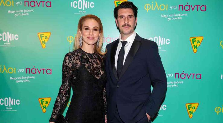 Ντορέττα Παπαδημητρίου: Στο πλευρό της ο σύντροφός της στην κινηματογραφική της πρεμιέρα 