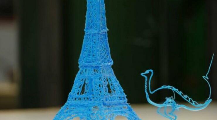 3D στυλό ζωγραφίζει τα πάντα σε τρεις διαστάσεις!