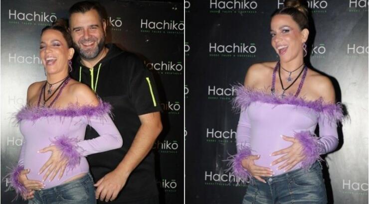 Κατερίνα Στικούδη: Νευρίασε με τις ερωτήσεις των ρεπόρτερ και πρόδωσε το φύλο του μωρού της