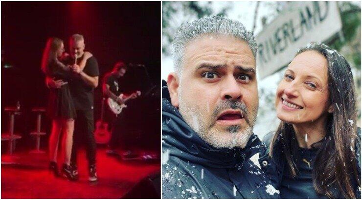 Λούης Πατσαλίδης: Η σύζυγος του Αστέρω πήγε στην πρεμιέρα του και χόρεψαν μαζί επί σκηνής [βίντεο]