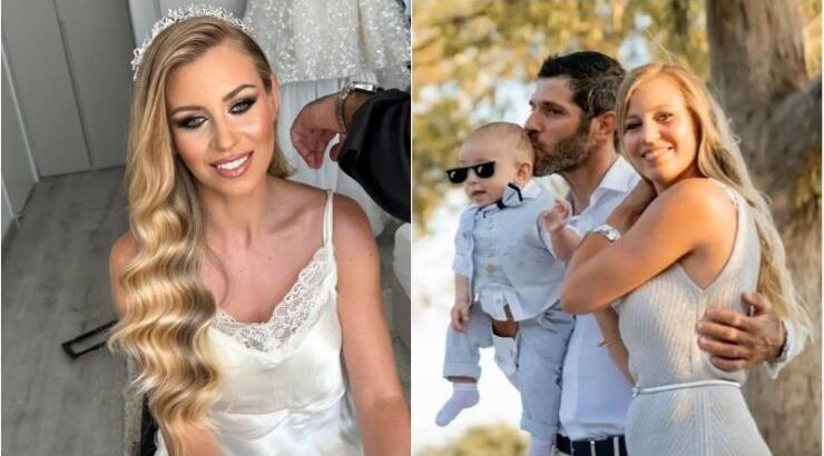 Jelena Mederi: Το ονειρικό νυφικό beauty look της στο γάμο με τον Παύλο Κοντίδη