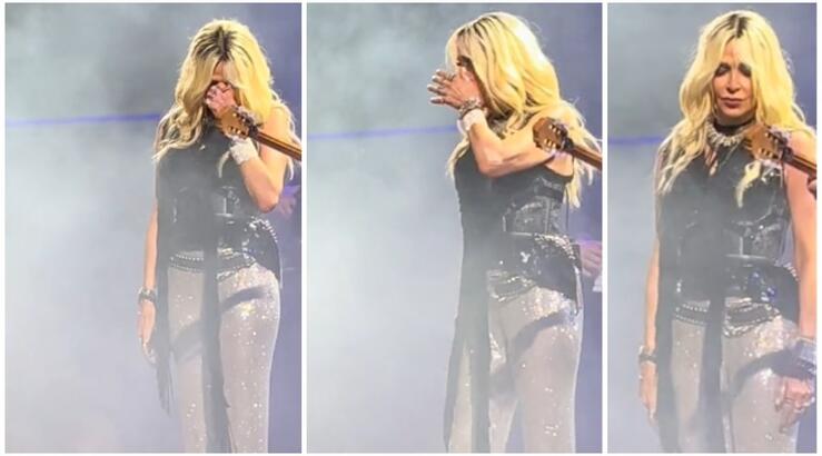 Άννα Βίσση: Επηρεασμένη από την τραγωδία στα Τέμπη ερμηνεύει βουρκωμένη το "Τρένο" [βίντεο]