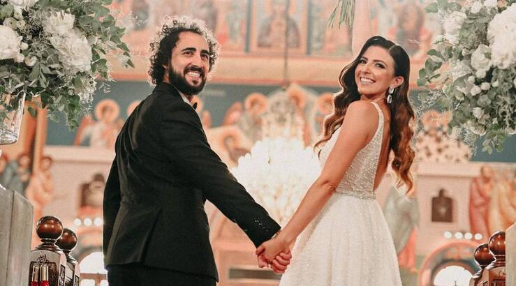 Άγγελος Αυγουστή: Στη Σκιάθο με τη σύζυγό του [εικόνες]