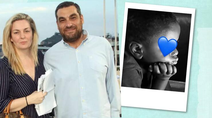 Ελισάβετ Μουτάφη: Φωτογραφίζει τον γιο της Δημήτρη να παίζει στην παραλία [εικόνα]