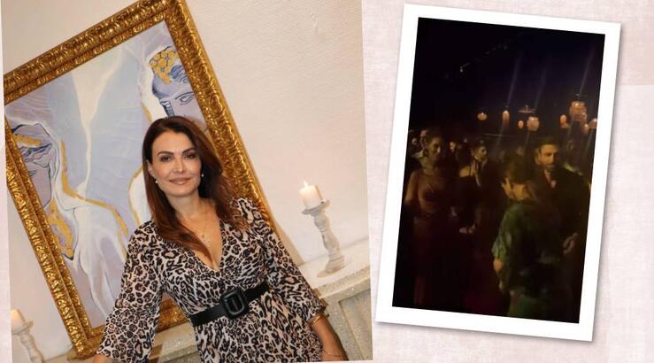 Χριστίνα Παυλίδου: Το ζεϊμπέκικό της στον γάμο του Ανδρέα Γεωργίου [βίντεο]