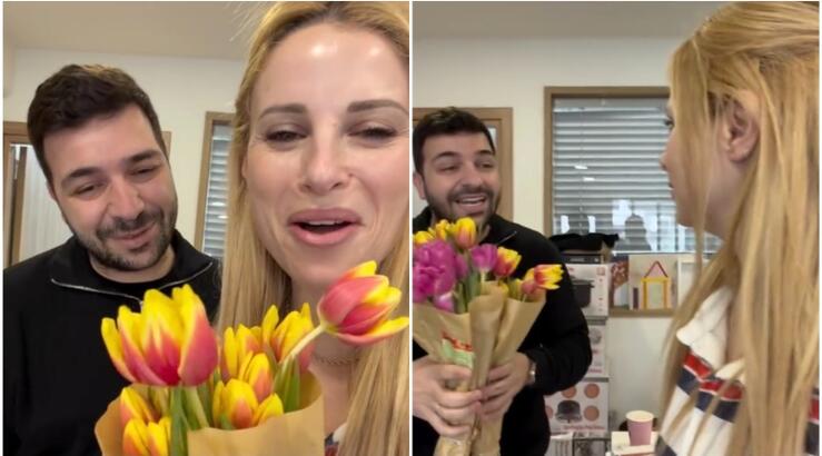 Αριστοτέλους: «Έξαλλη» με τον Χάρη του επέστρεψε πίσω τις τουλίπες που της χάρισε [βίντεο]