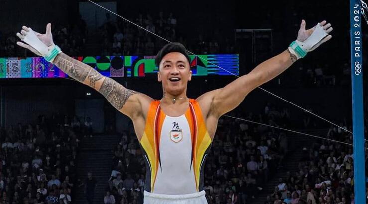 Παρίσι 2024: Στην 6η θέση ο Κύπριος αθλητής στον τελικό του μονόζυγου [βίντεο]