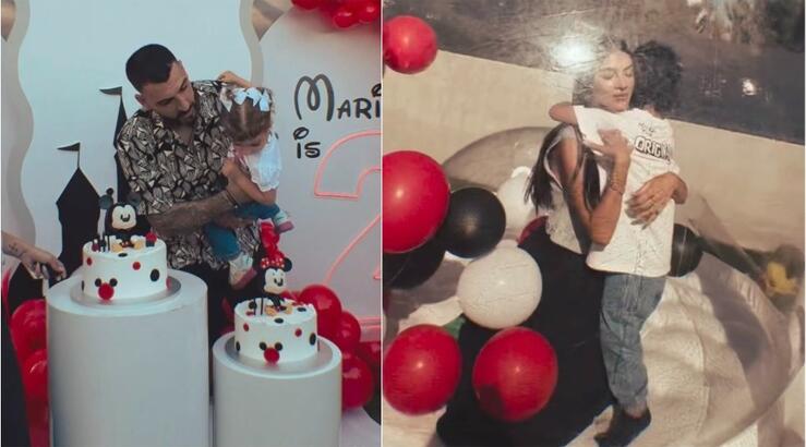 Άντρεα Κυριάκου - Γιώργος Μερκής: Το υπέροχο πάρτι γενεθλίων στα παιδιά τους [βίντεο]