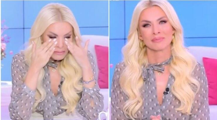 Κατερίνα Καινούργιου: Έβαλε τα κλάματα on air - Tι συνέβη στο μαιευτήριο με τον Μουζουράκη;