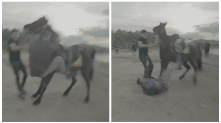 Το τρομακτικό ατύχημα για τον Άκη Πετρετζίκη – Έπεσε από το άλογο σε γύρισμα [βίντεο]