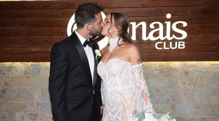 Γιώργος Λιβάνης – Ανδρομάχη: Παντρεύτηκαν και βάφτισαν τον γιο τους [εικόνες & βίντεο]