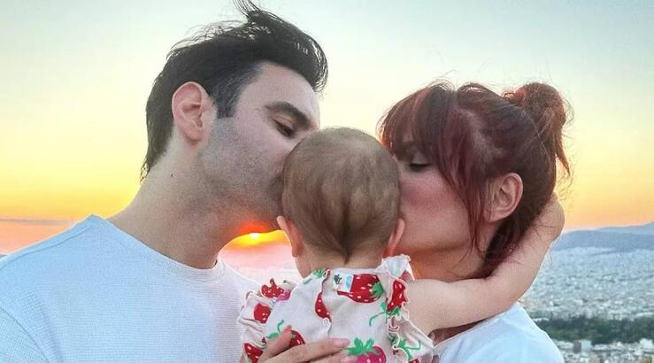 Συνατσάκη – Στρατής: Το συγκινητικό βίντεο για τα 3α γενέθλια της κόρης τους Ολίβιας 