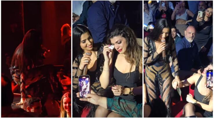 Αναστασία: Εντόπισε κοπέλα στο κοινό να κλαίει εν ώρα ερμηνείας της και έσπευσε κοντά της [βίντεο]