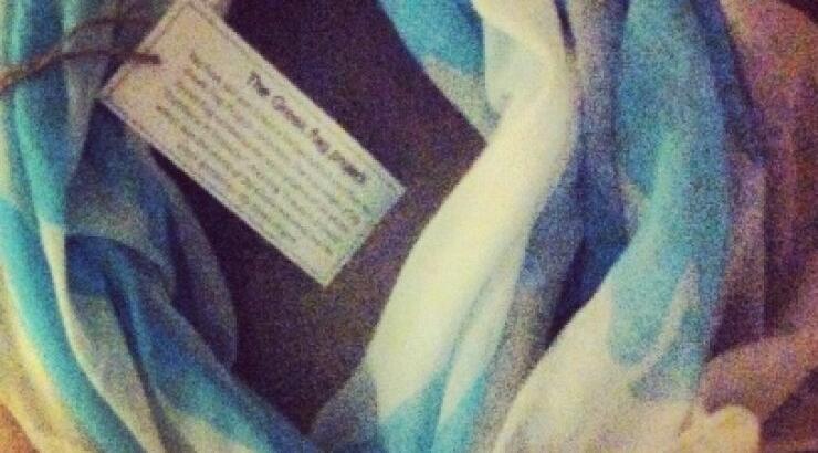 The Greek Flag Project