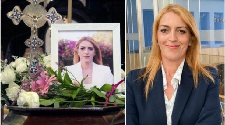 Σε βαρύ πένθος η κηδεία της Κύπριας δημοσιογράφου Γεωργίας Ψαριά