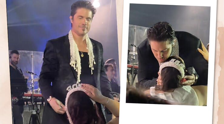 Νίκος Οικονομόπουλος: Το φιλί που έδωσε σε νύφη στο bachelorette party tης [βίντεο]