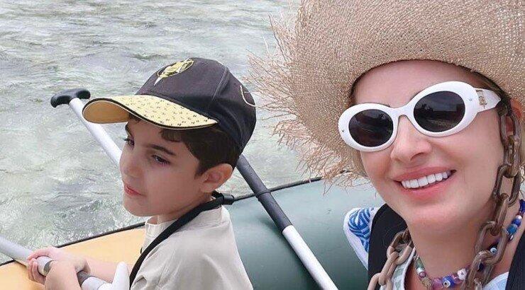 Γιώτα Κουφαλίδου: Για ράφτινγκ και ιππασία με τον γιο της Βασίλη! [εικόνες]